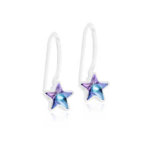 Pendant Fixed Star - lilac, 6MM