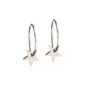 Pendant Star - silver, 8MM